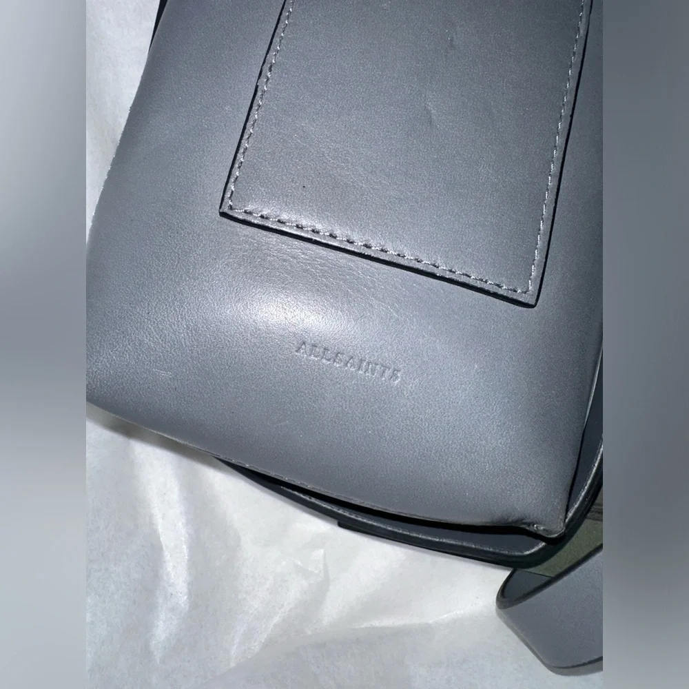 AllSaints Salome Leather Cross Body Bag - Picture 14 of 15